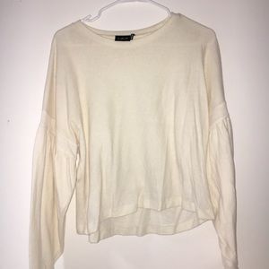 UO Cream Light Sweater